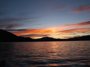 Murtle Lake sunset